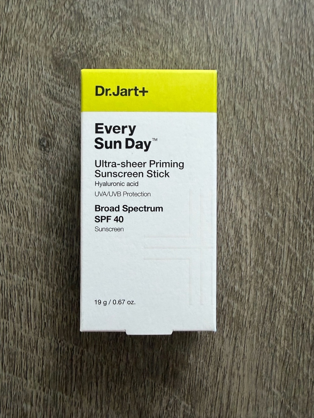 Dr. Jart Every Sun Day™ Invisible Korean Sunscreen Stick SPF 40